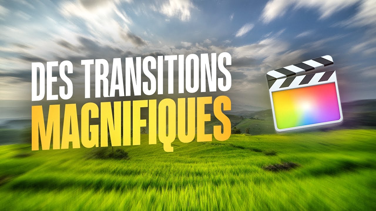 Des TRANSITIONS MAGNIFIQUES sur FCPX avec les MASQUES de tracé et gradué